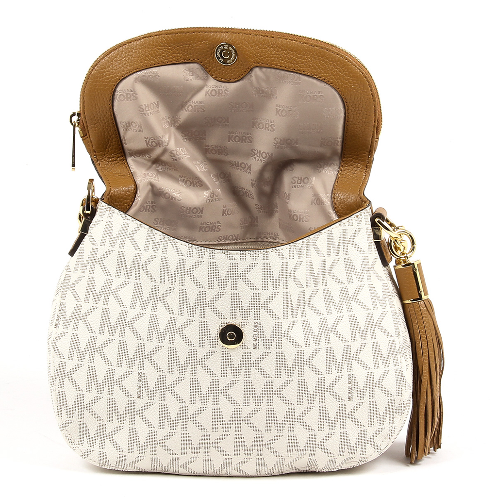 Michael Kors Womens Handbag BEDFORD 35T7GBFL2B VANILLA ACRN