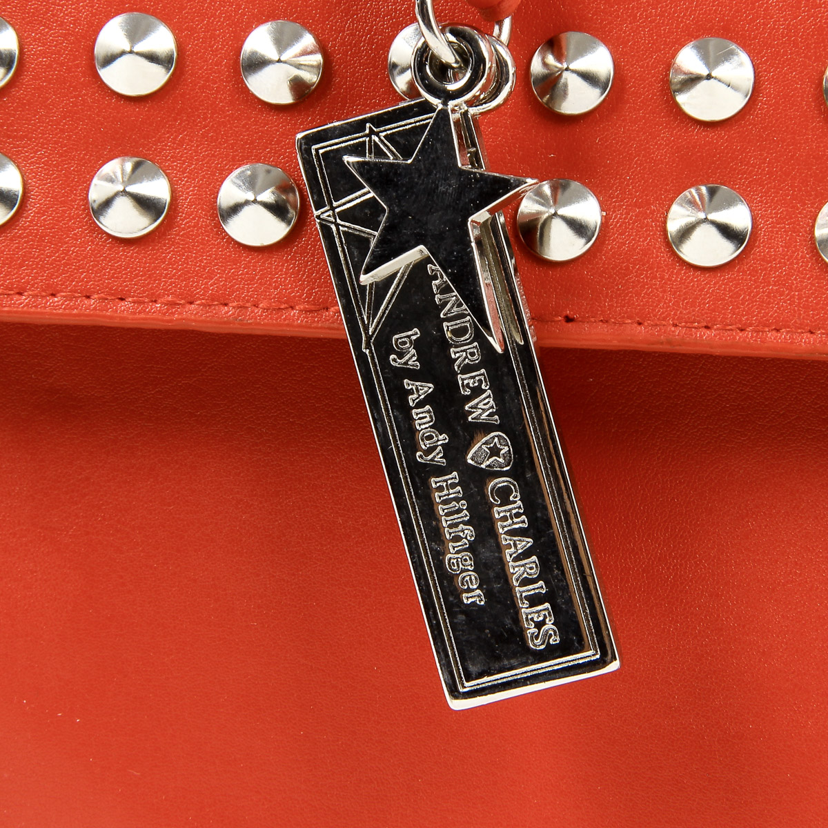 Bolso de mano Andrew Charles para mujer, color rojo, BROOKLYN