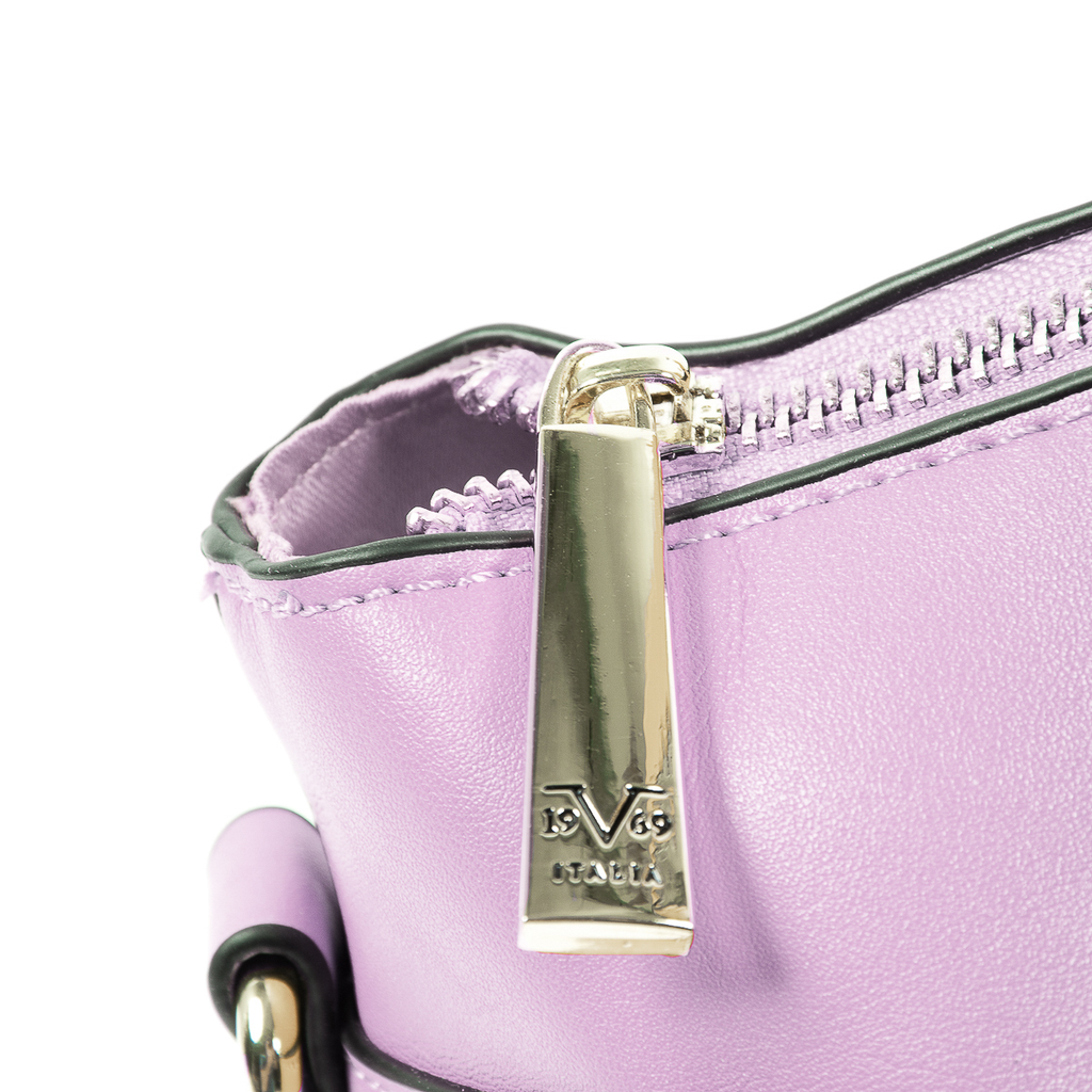 Bolso de mano para mujer V 1969 Italia morado GIULIA