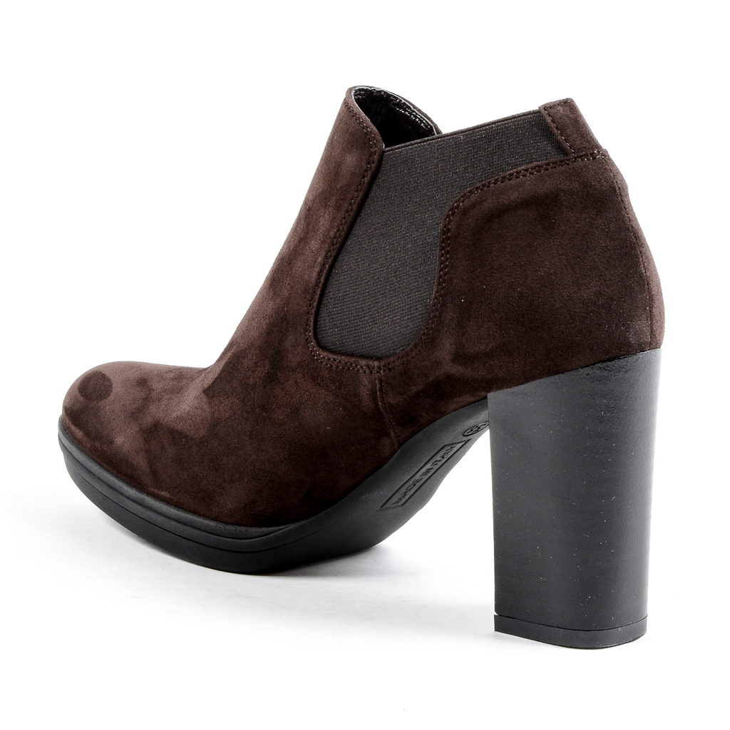 V 1969 Italia - Botines de tacón para mujer, color marrón, GRACY