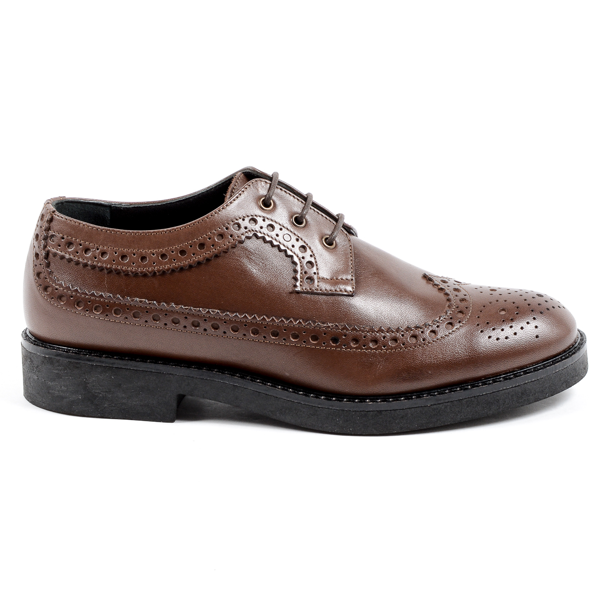V 1969 Italia Zapato Brogue para Mujer Marrón TRENTO