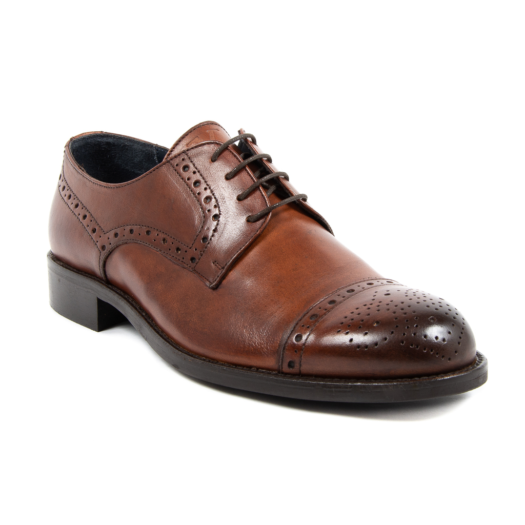 V 1969 Italia - Zapato brogue para hombre, color marrón LUKE