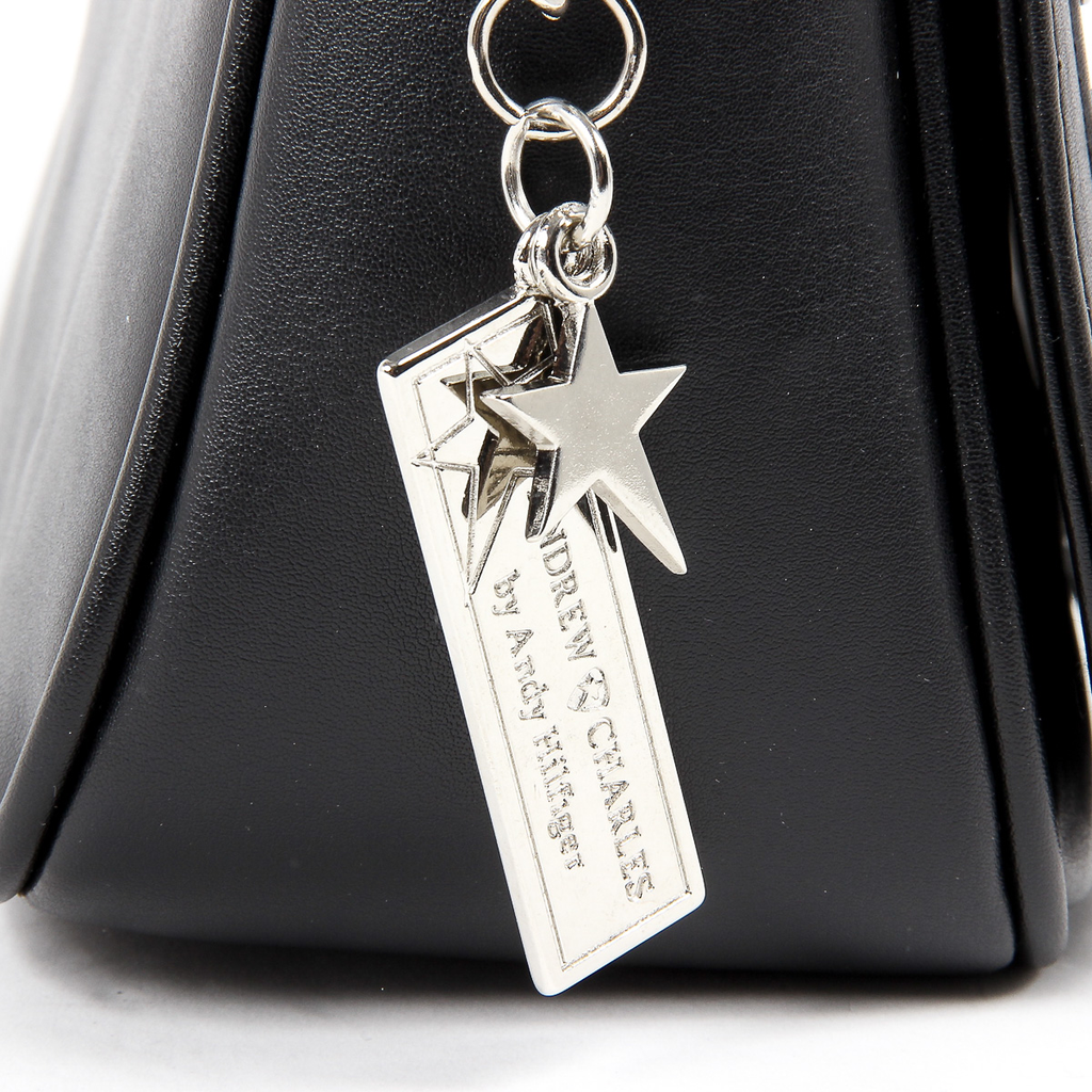 Bolso de mano Andrew Charles para mujer, color negro, SKYLA