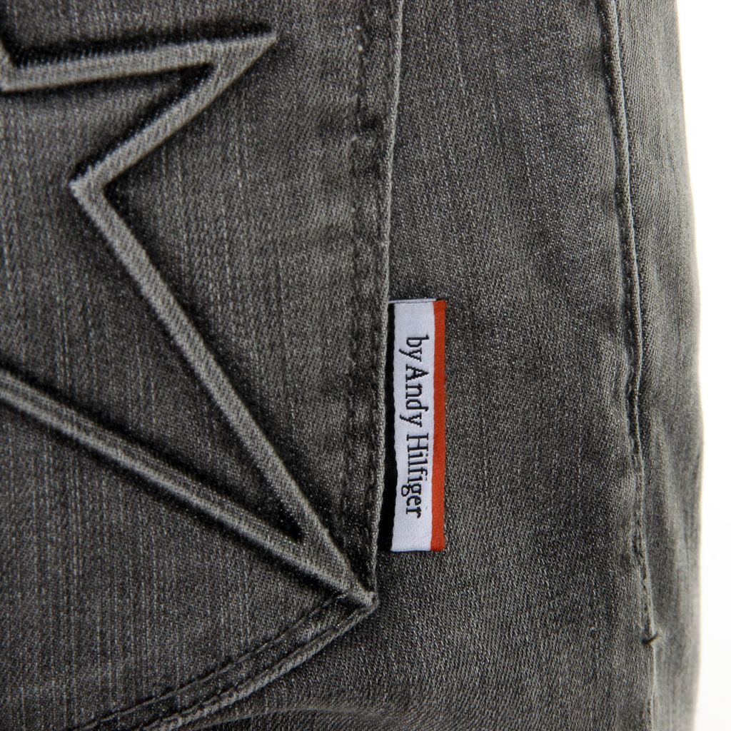Vaqueros Andrew Charles para hombre, gris, enero