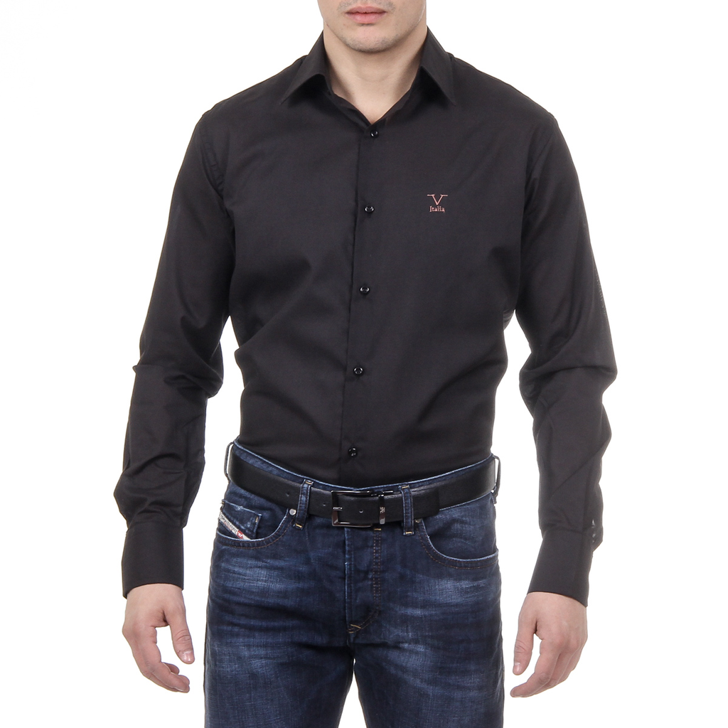 Camisa de cuello clásico para hombre V 1969 Italia 377 VAR. 534