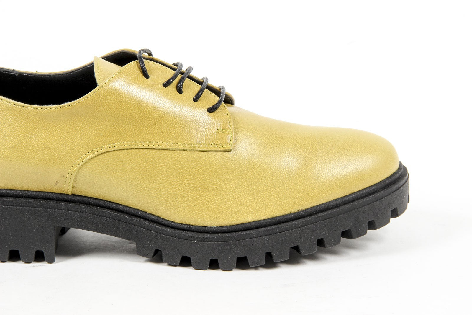 Zapatos con cordones para mujer V 1969 Italia C01 VITELLO GIALLO