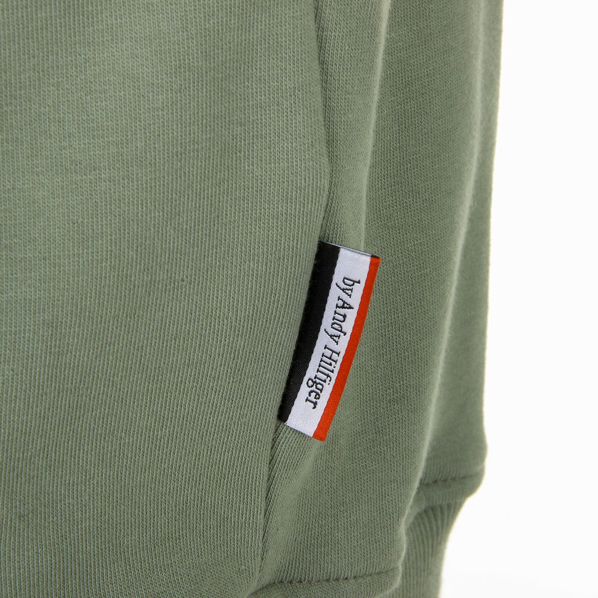 Sudadera con capucha Andrew Charles para hombre con cremallera, manga larga, cuello redondo, verde FELA
