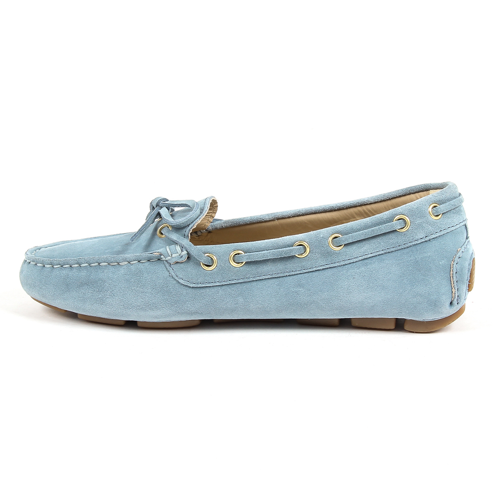 Mocasín Andrew Charles para mujer azul claro CAMILLA