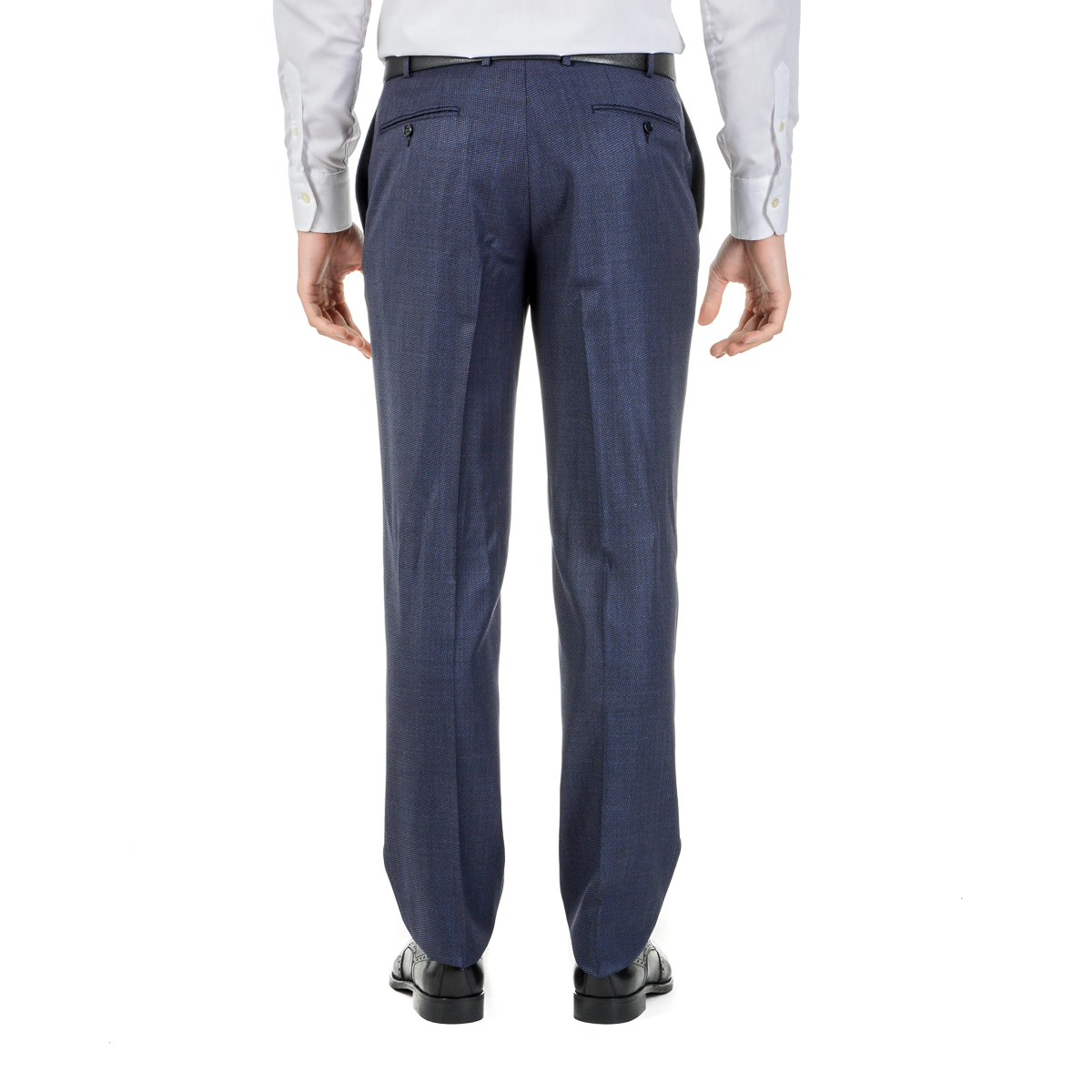 Canali Mens Suit Long Sleeves Blue