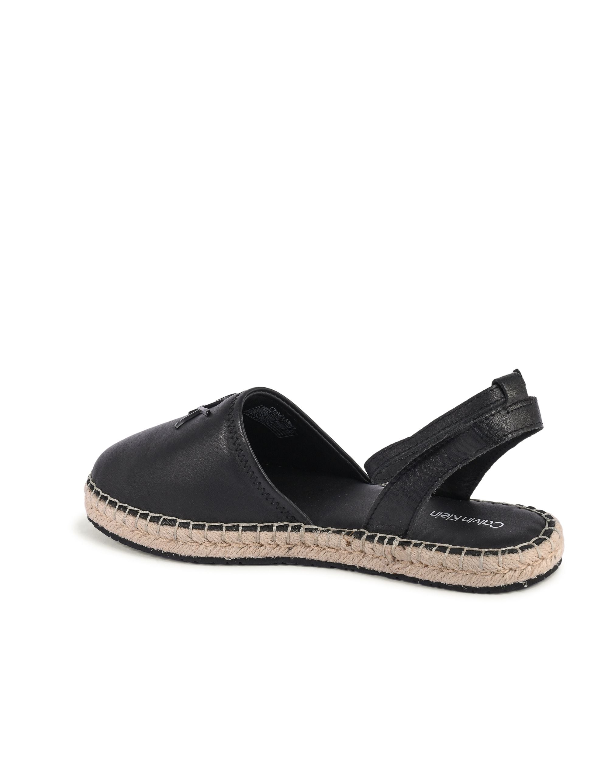 Alpargatas Calvin Klein para mujer negras HW0HW01459BEH