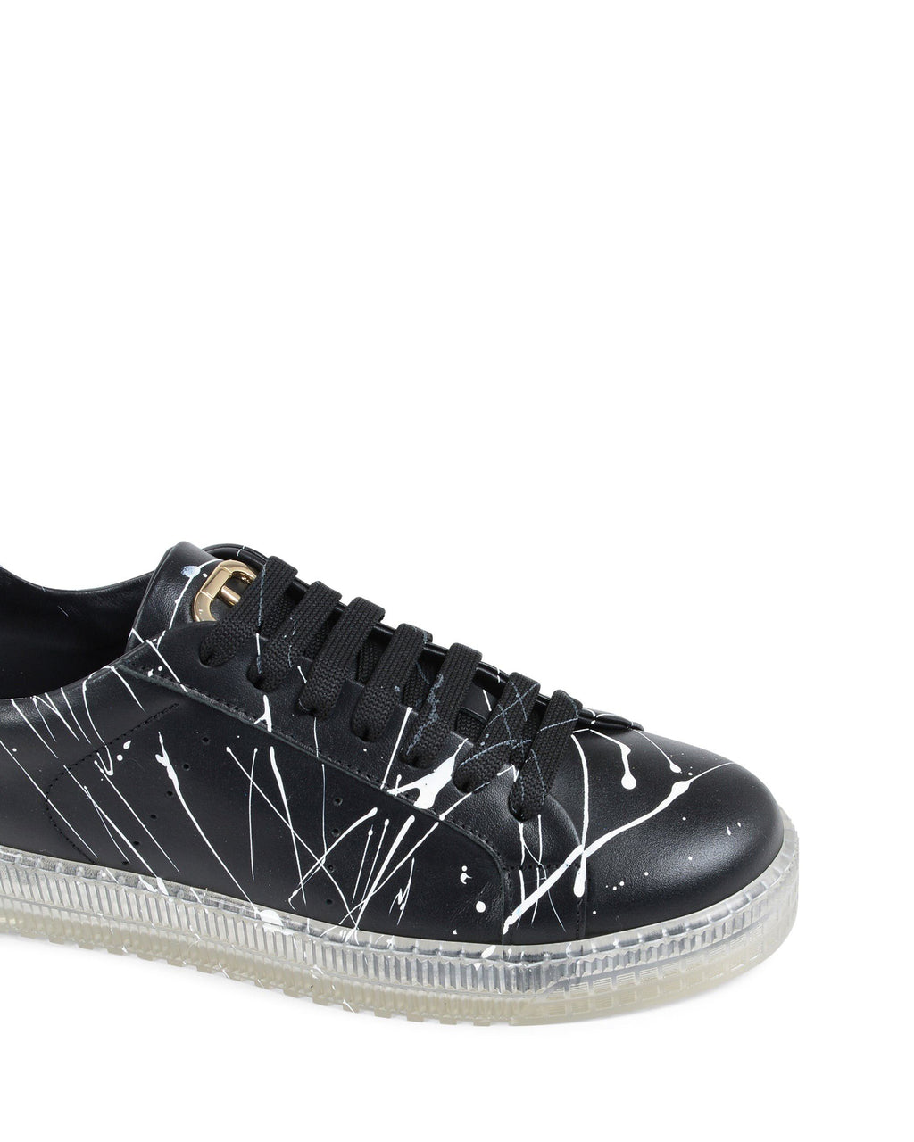 Zapatillas Splatter - Negro y blanco