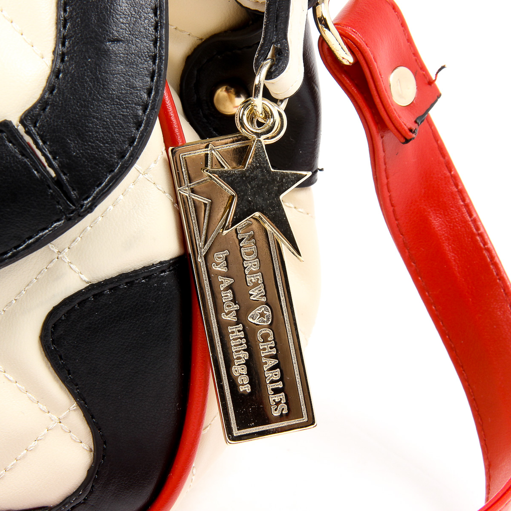 Bolso de mano para mujer Andrew Charles Beige DOMINIQUE