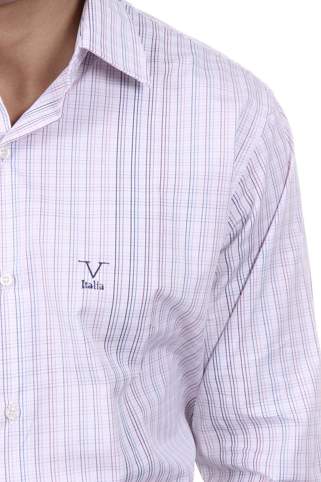 Camisa clásica moderna de corte italiano para hombre V 1969, 377 VAR. 211