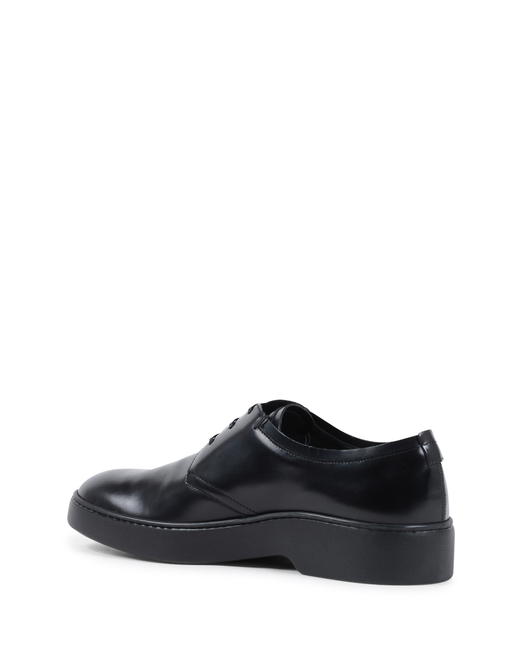 Zapatos negros con cordones para hombre de Salvatore Ferragamo DRUMS