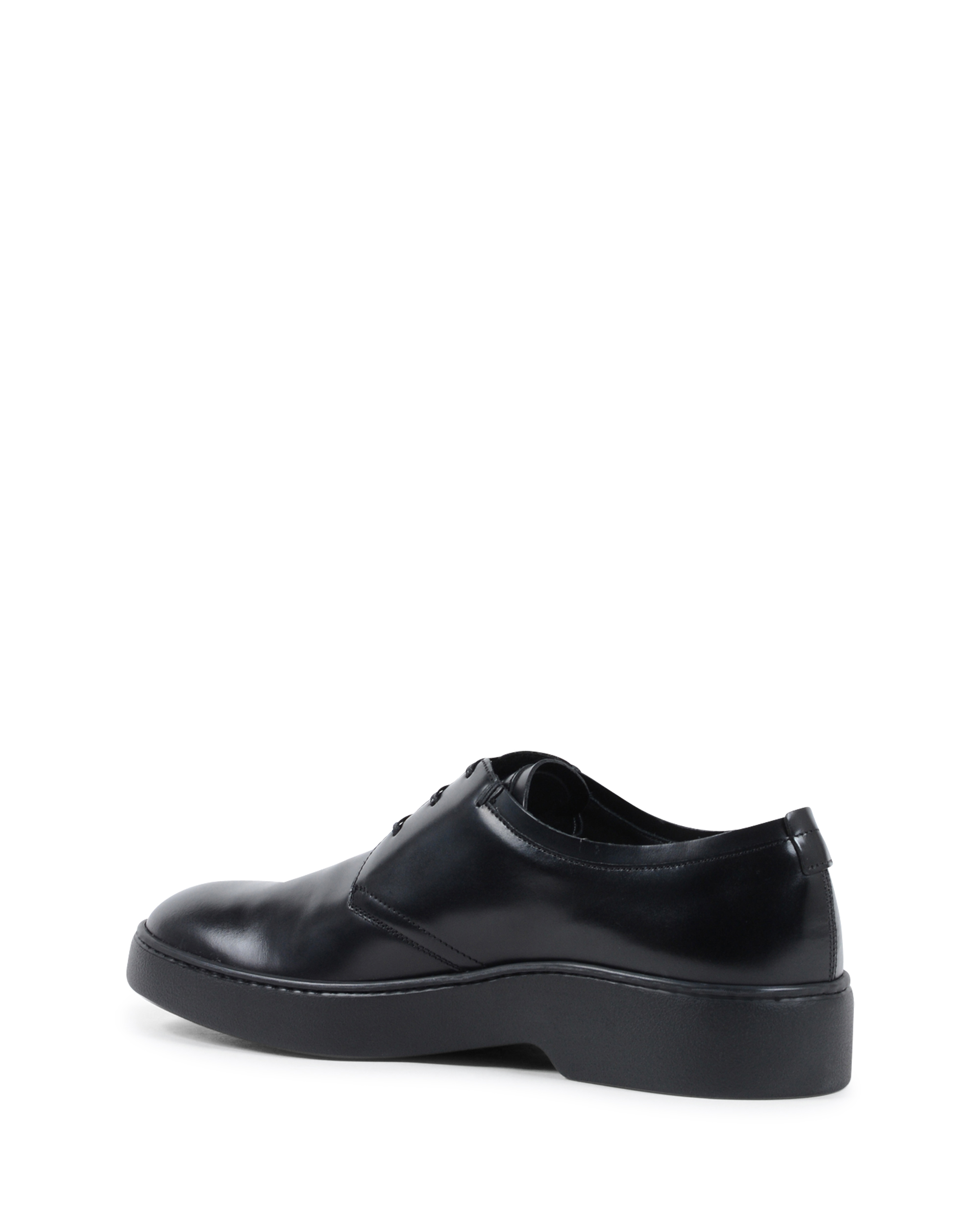 Zapatos negros con cordones para hombre de Salvatore Ferragamo DRUMS