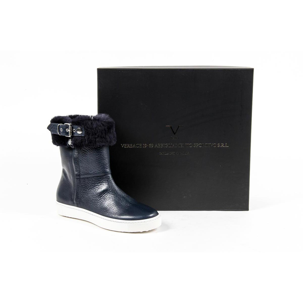 Bota corta para mujer V 1969 Italia 312079 ADRIA BLU/MERINO BLU