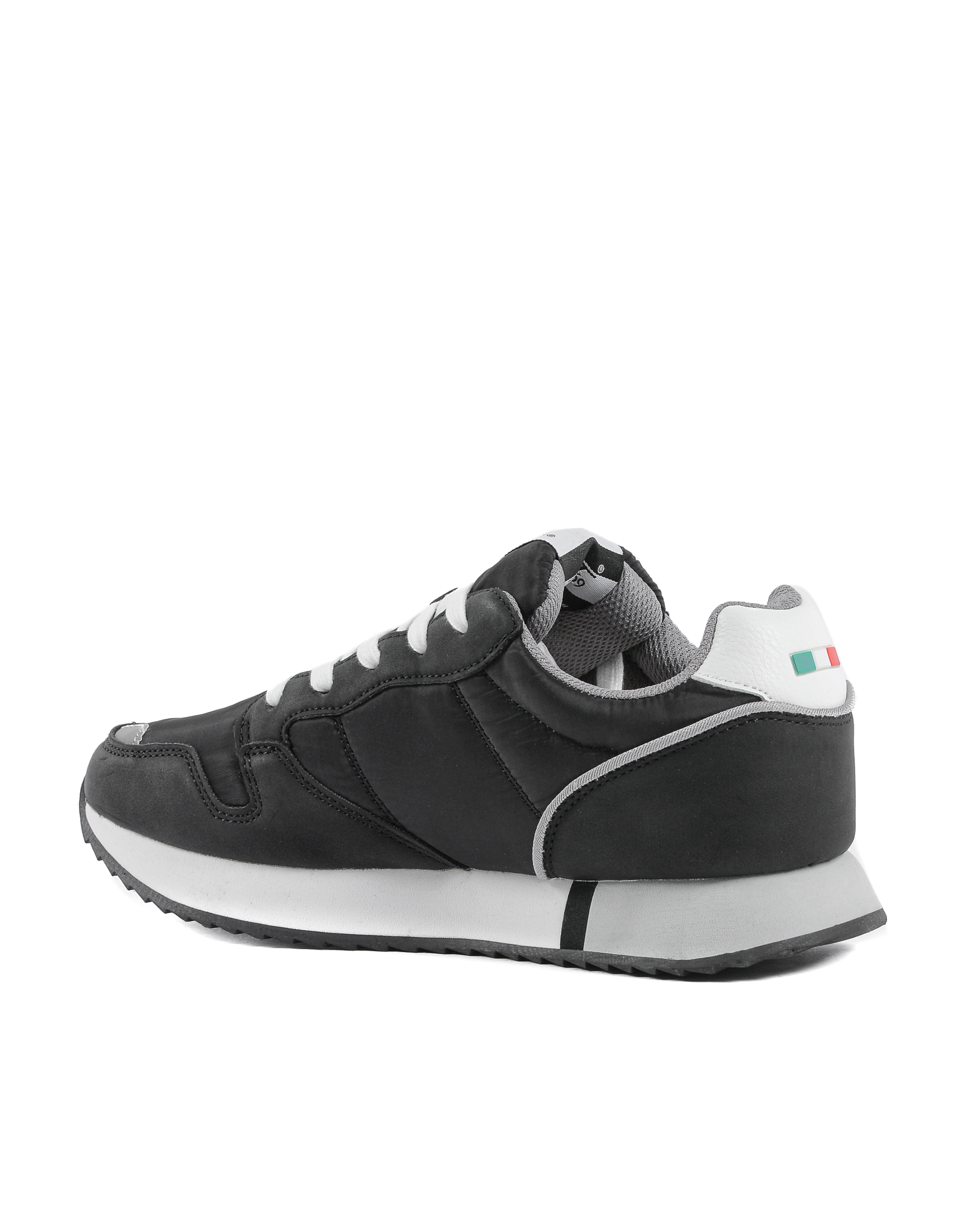 19V69 Italia Zapatillas para hombre negras VI21SC0003 NEGRO NEGRO