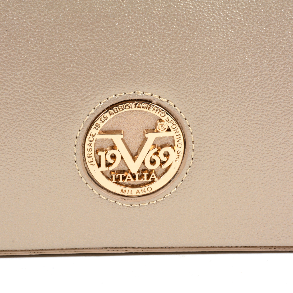 V 1969 Italia Womens Handbag Gold TALLIN