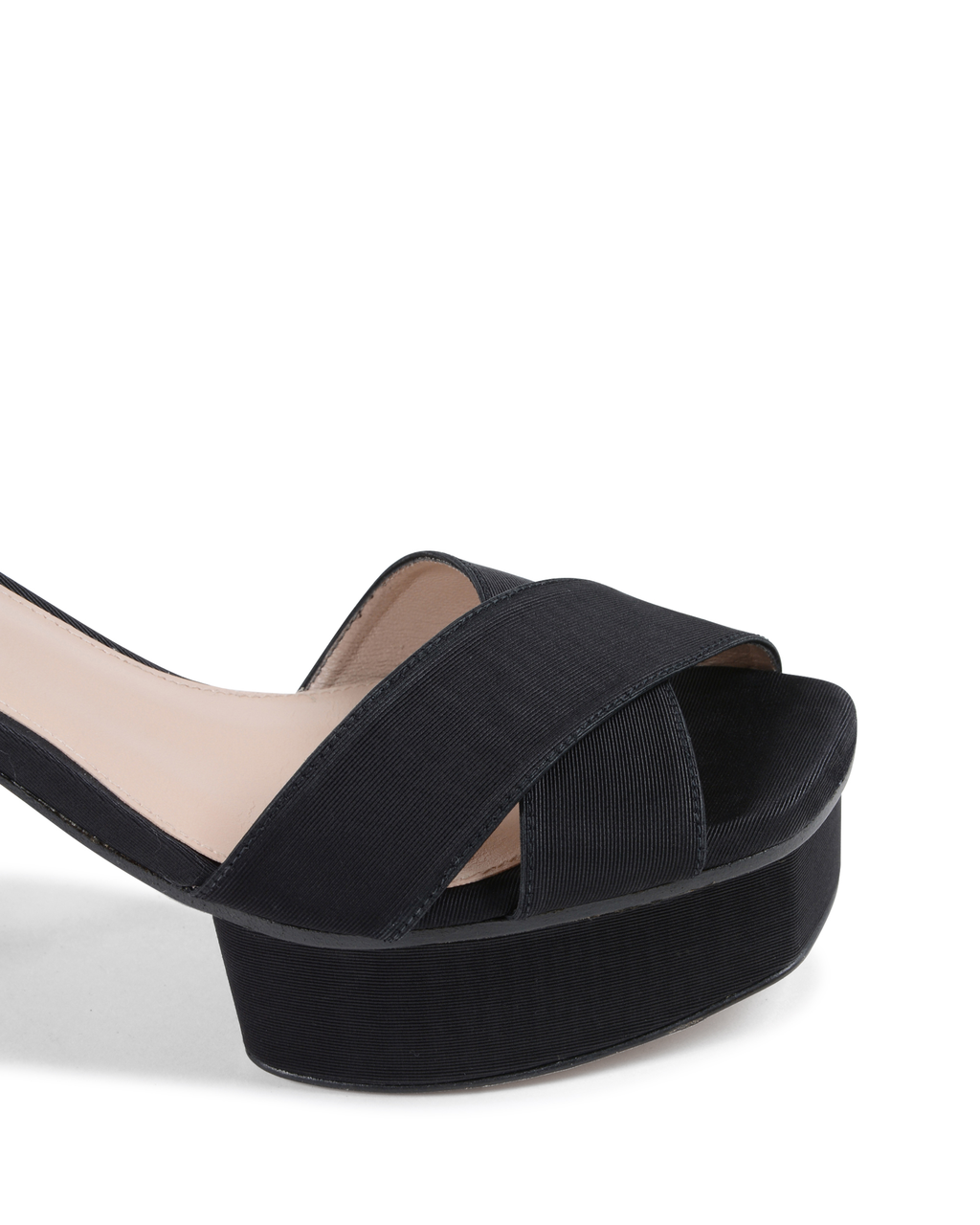 Stuart Weitzman Sandalia con tira al tobillo para mujer Negra CARMINA