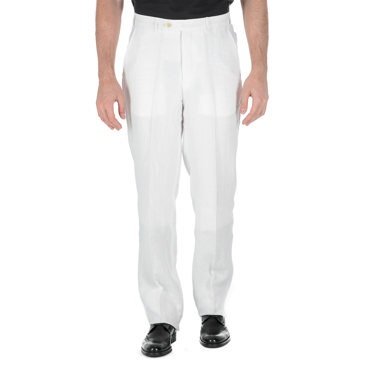 Armani Collezioni Mens Pants White