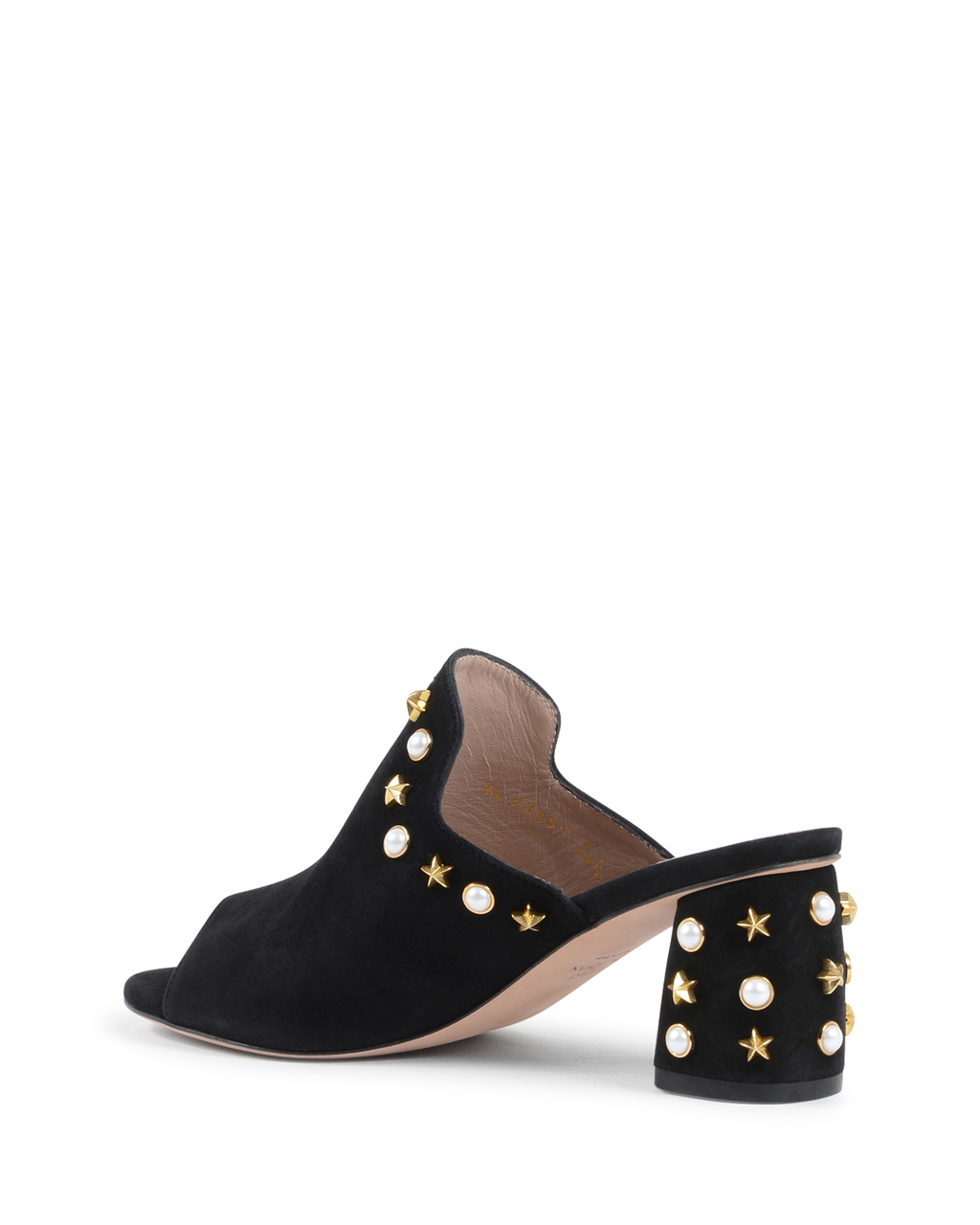 Stuart Weitzman - Sandalias tipo mule para mujer, color negro, DOHICKEY