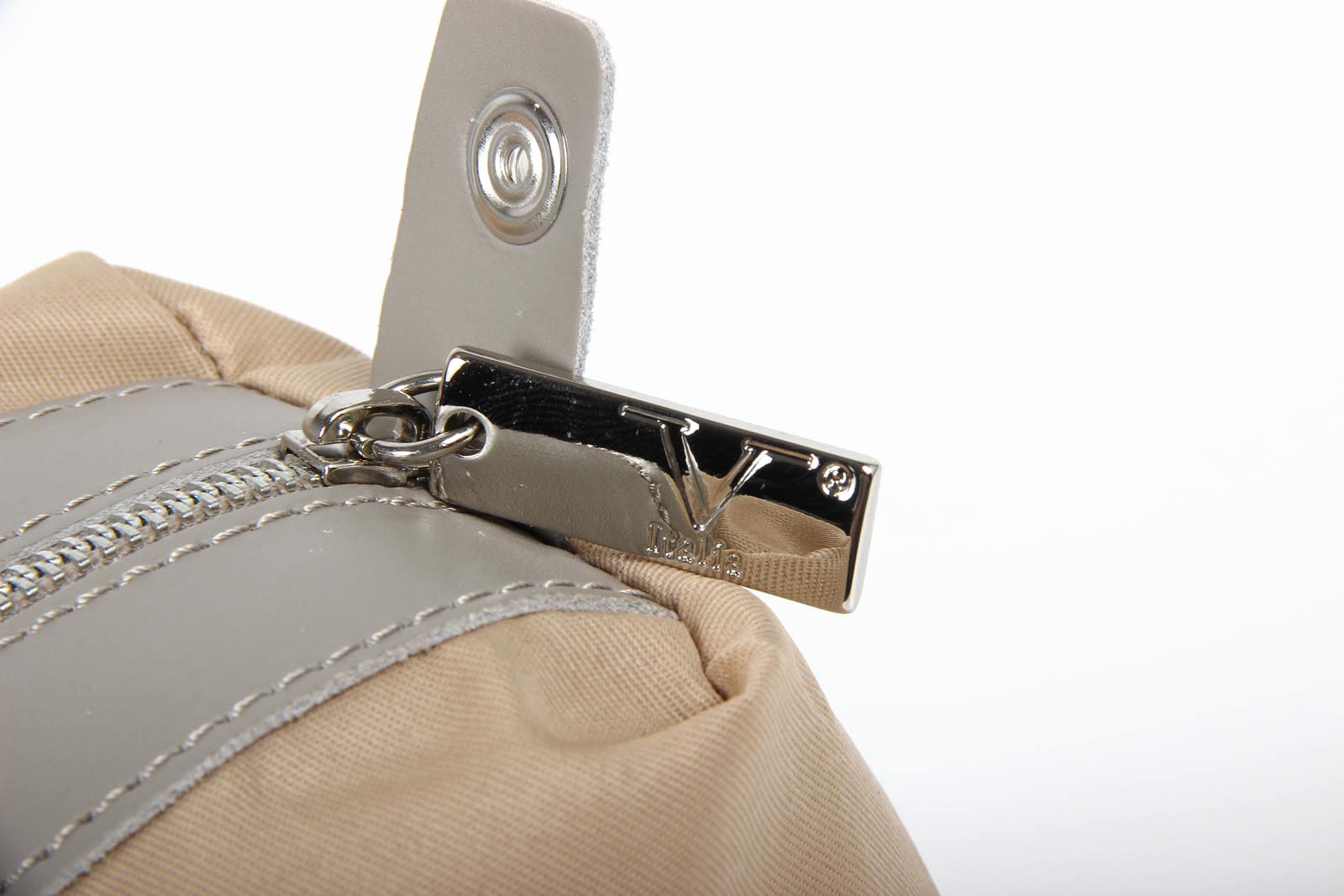 Bolso de mano para mujer V 1969 Italia V002 RUGA BEIGE