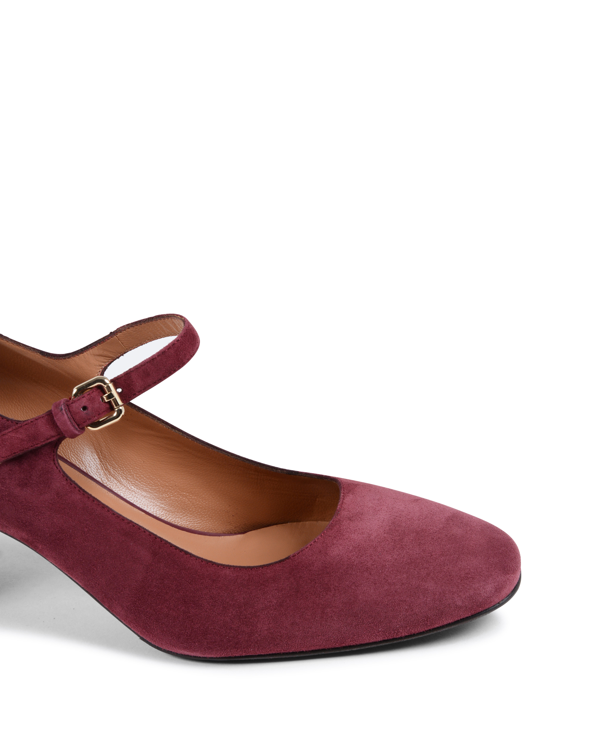 Fratelli Rossetti Salón Mary Jane Mujer Burdeos 66145 SUEDE BORDO