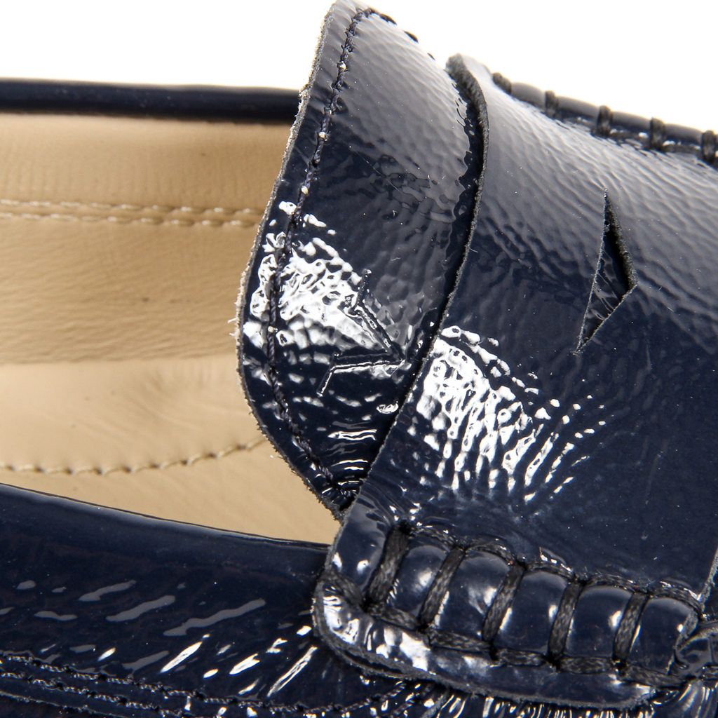 V 1969 Italia Womens Loafer Blue AMALFI