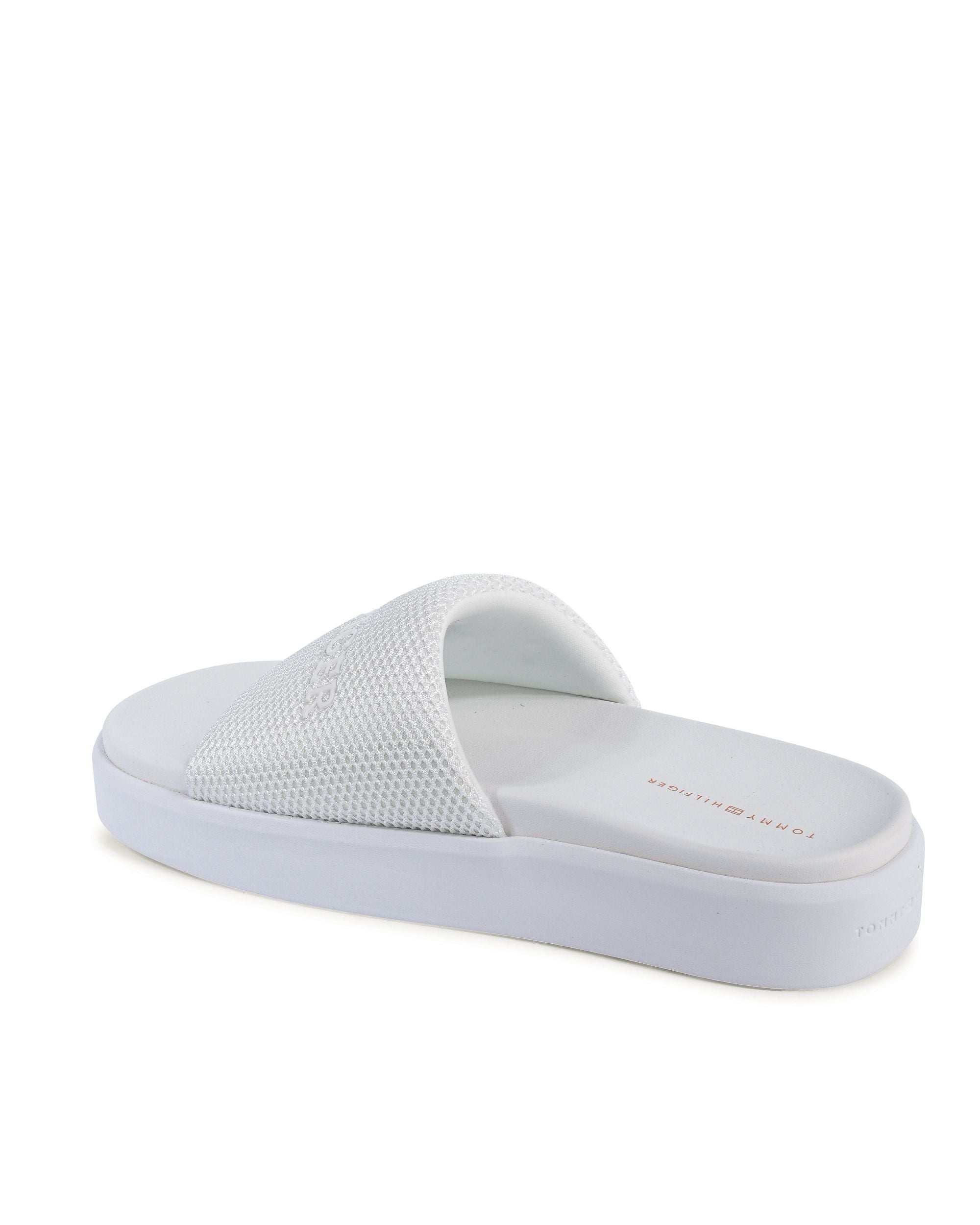 Sandalias Tommy Hilfiger para mujer blancas FW0FW07828YBL