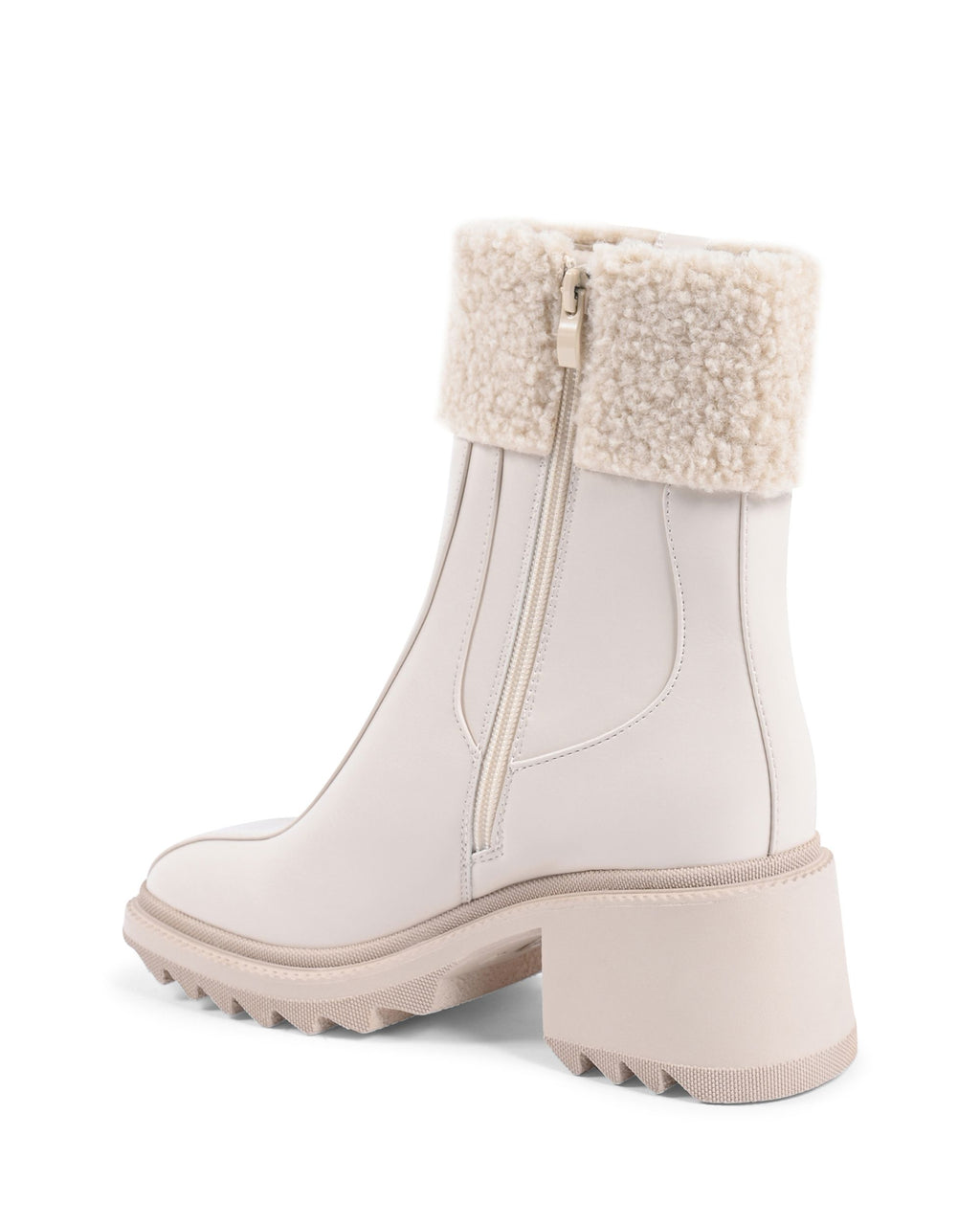 19V69 Italia Botines para mujer Beige 181-86 BEIGE
