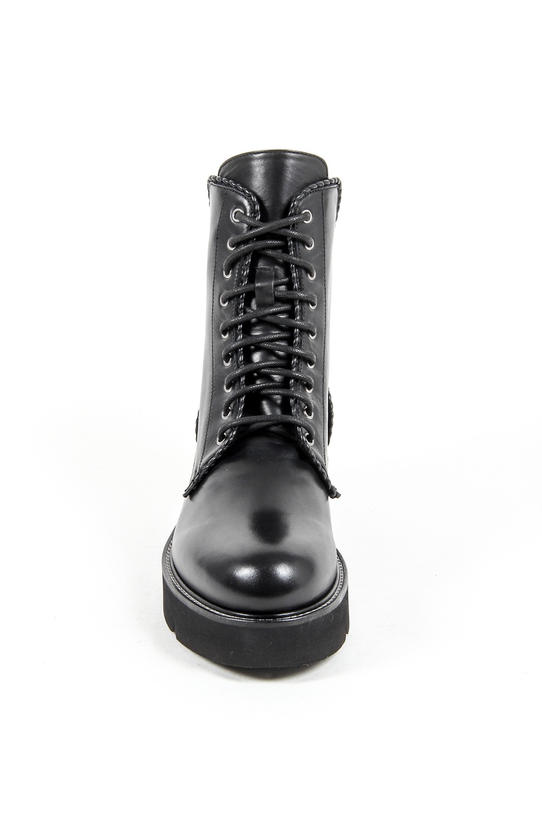 V 1969 Italia Womens Short Boot Black LEON