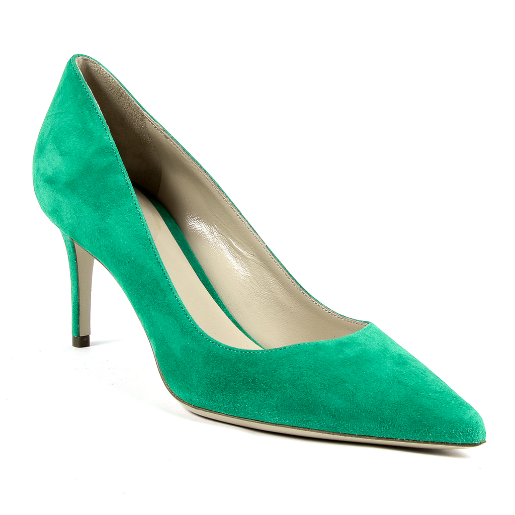 Andrew Charles Womens Pump Green CLEO