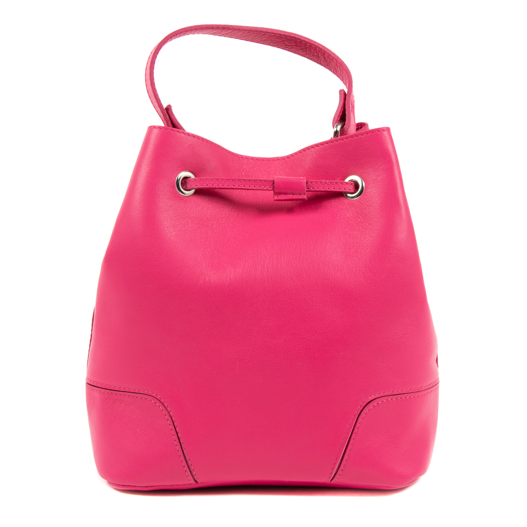 V 1969 Italia Bolso de mano para mujer Fuxia HILTON