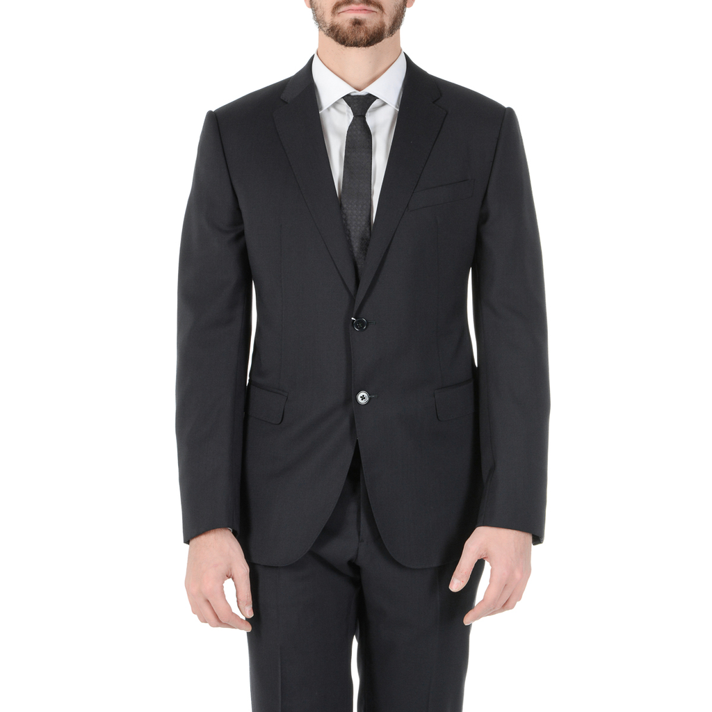 Armani Collezioni Mens Suit Black