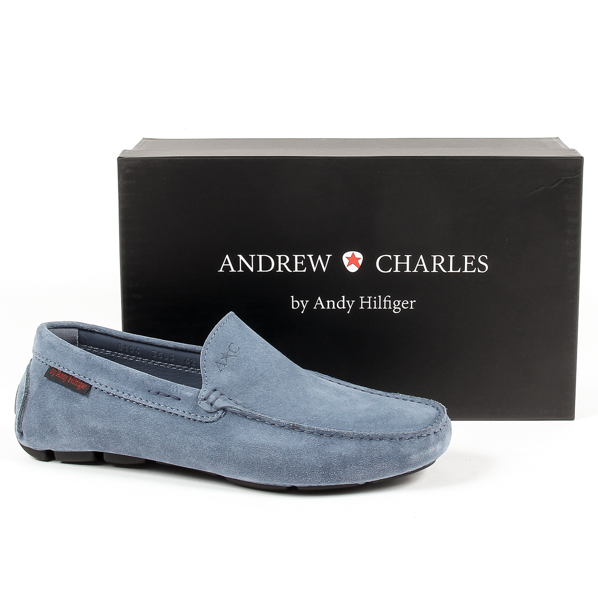 Mocasín Andrew Charles para hombre azul TRON
