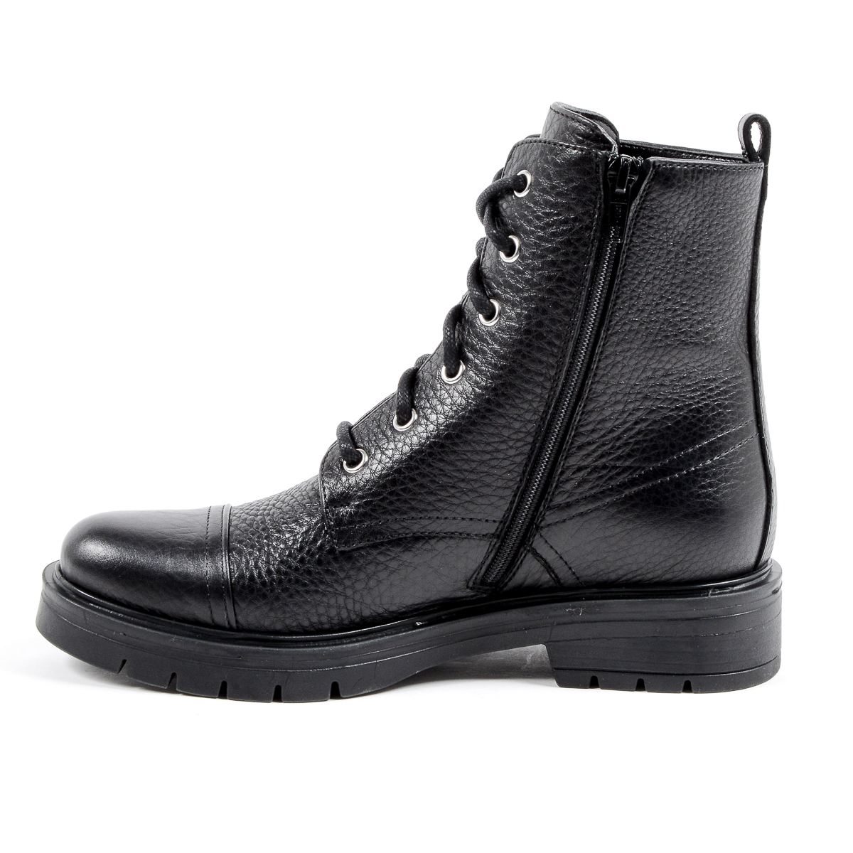 Andrew Charles Womens Short Boot Black MIVIDA