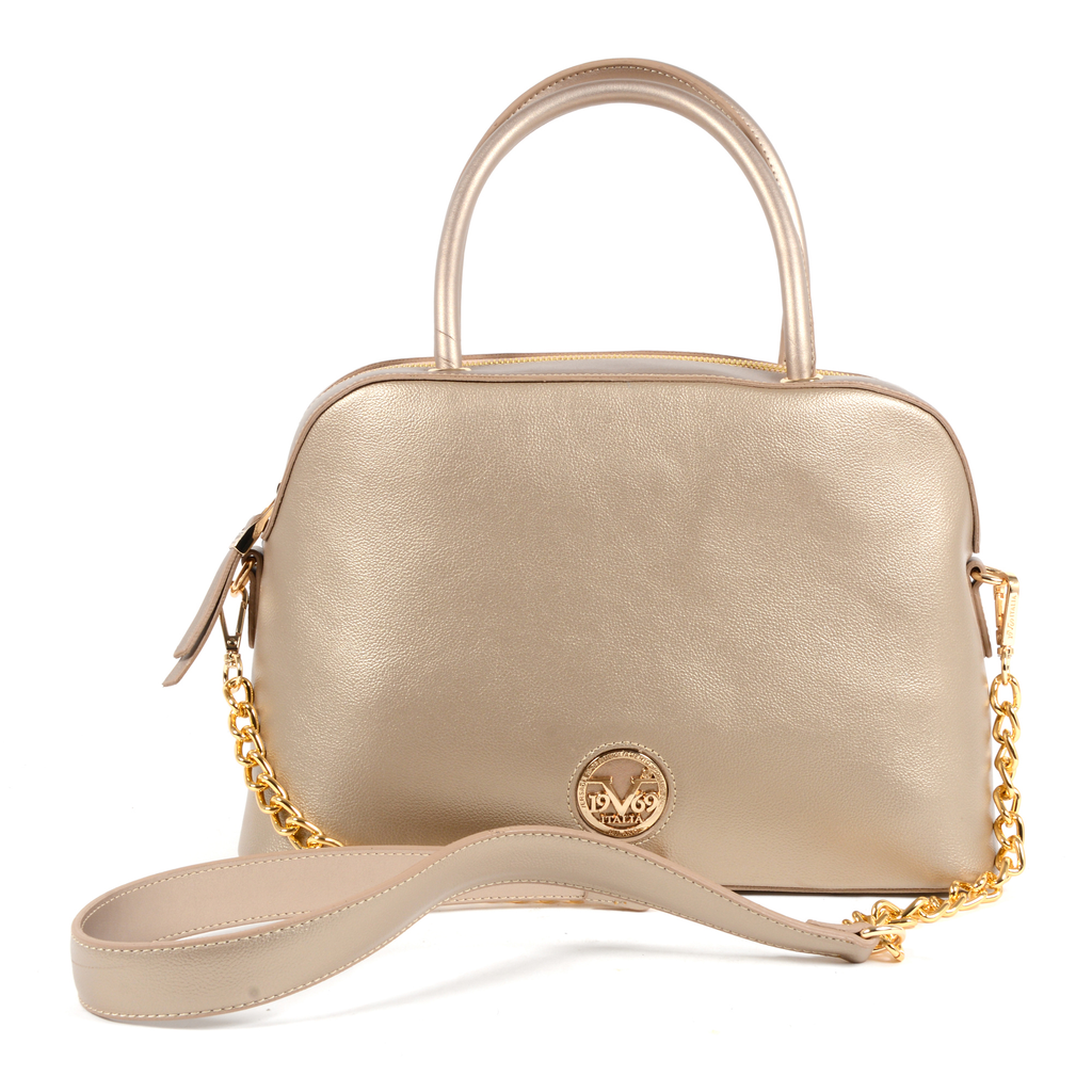 V 1969 Italia Womens Handbag Gold TALLIN