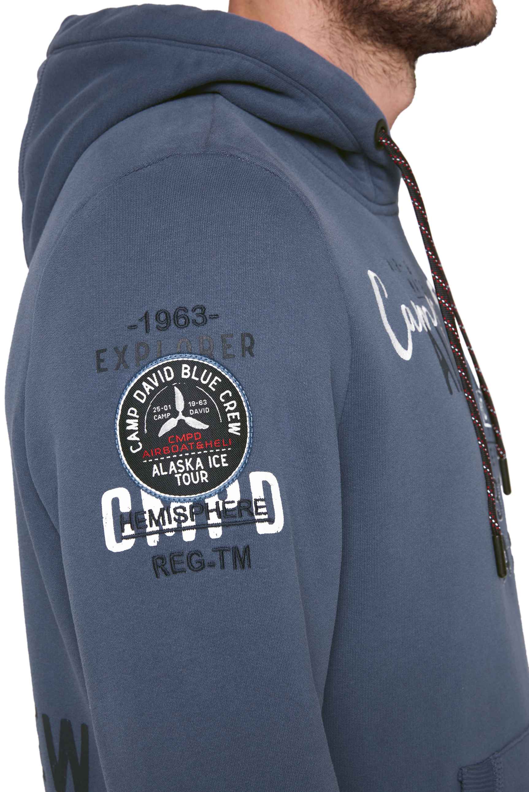 Sudadera con capucha para hombre Camp David