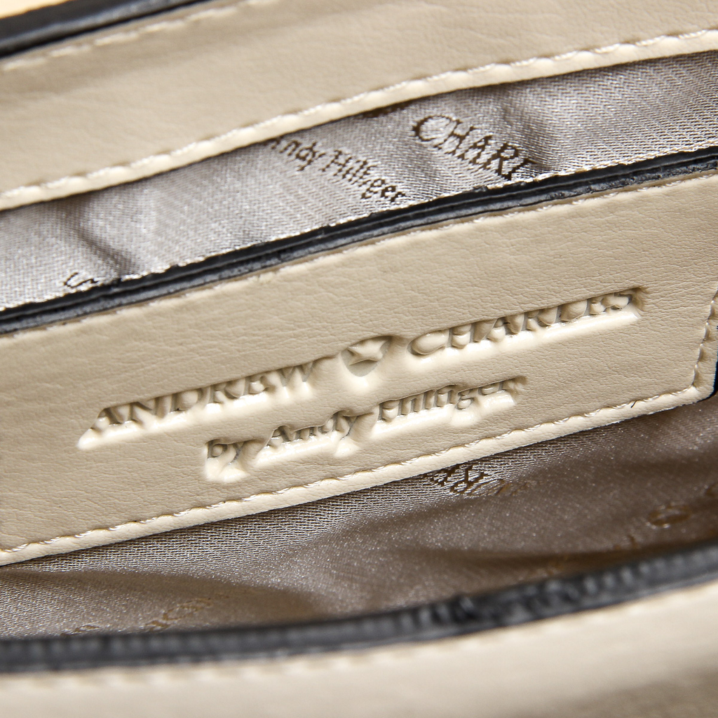 Bolso de mano para mujer Andrew Charles Beige JOURNEY