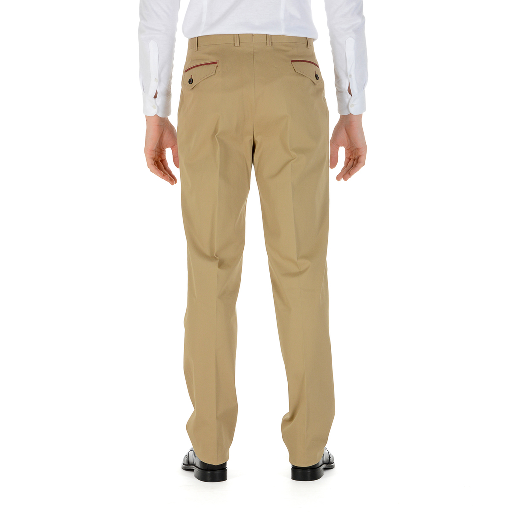Pantalones Pal Zileri para hombre color topo