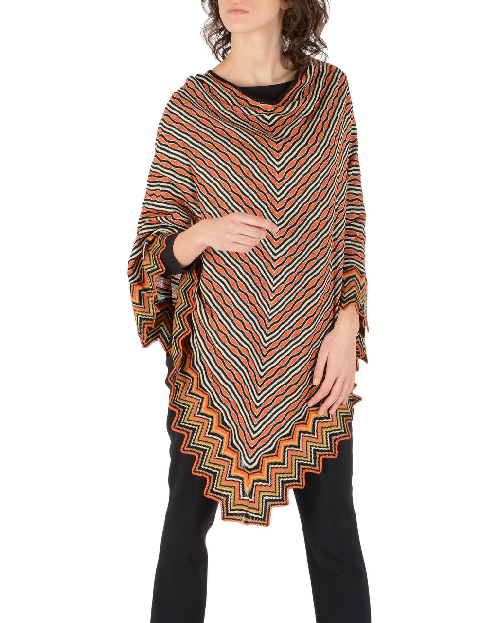 Poncho Missoni Mujer Multicolor POT8WMD56880001