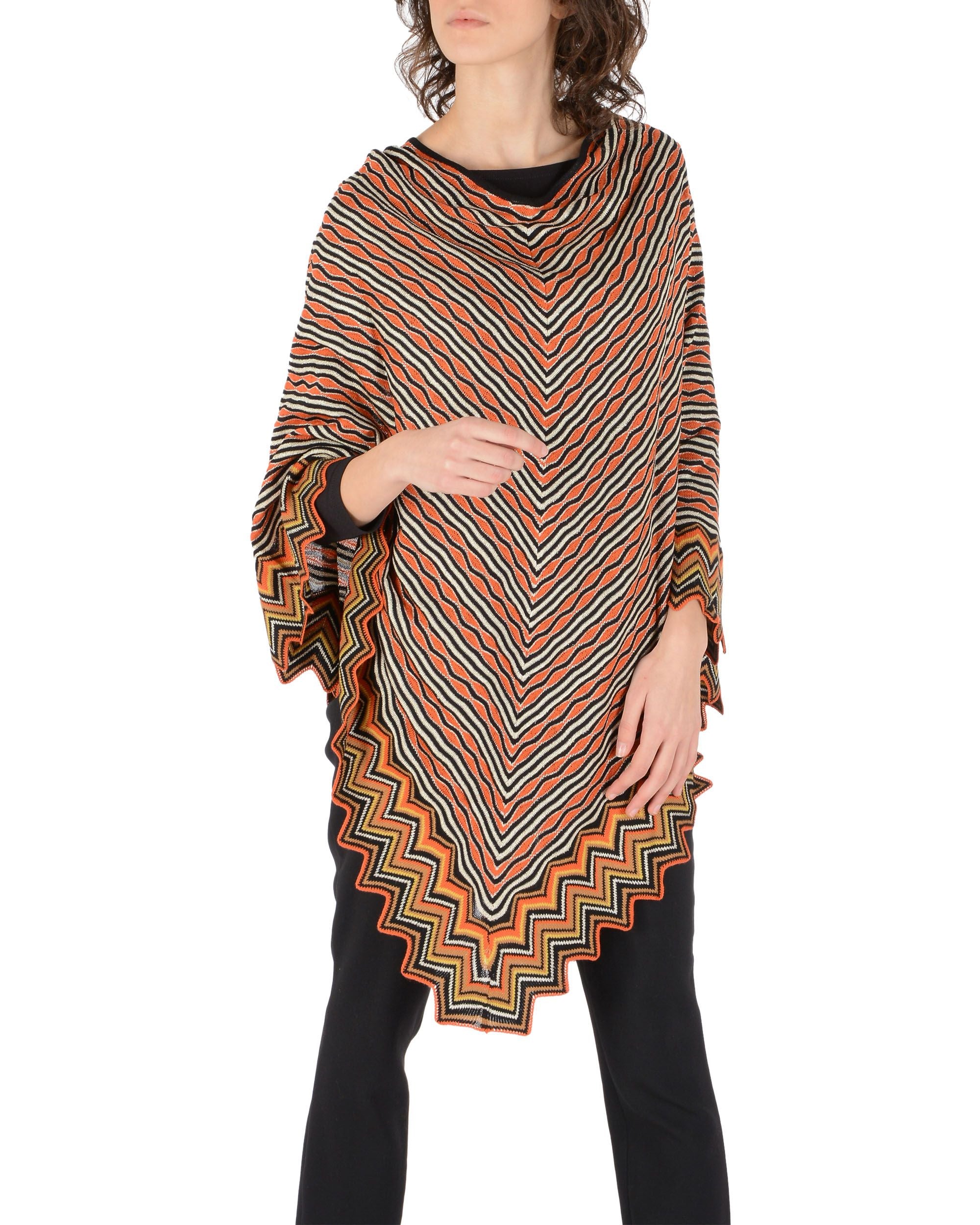 Poncho Missoni Mujer Multicolor POT8WMD56880001