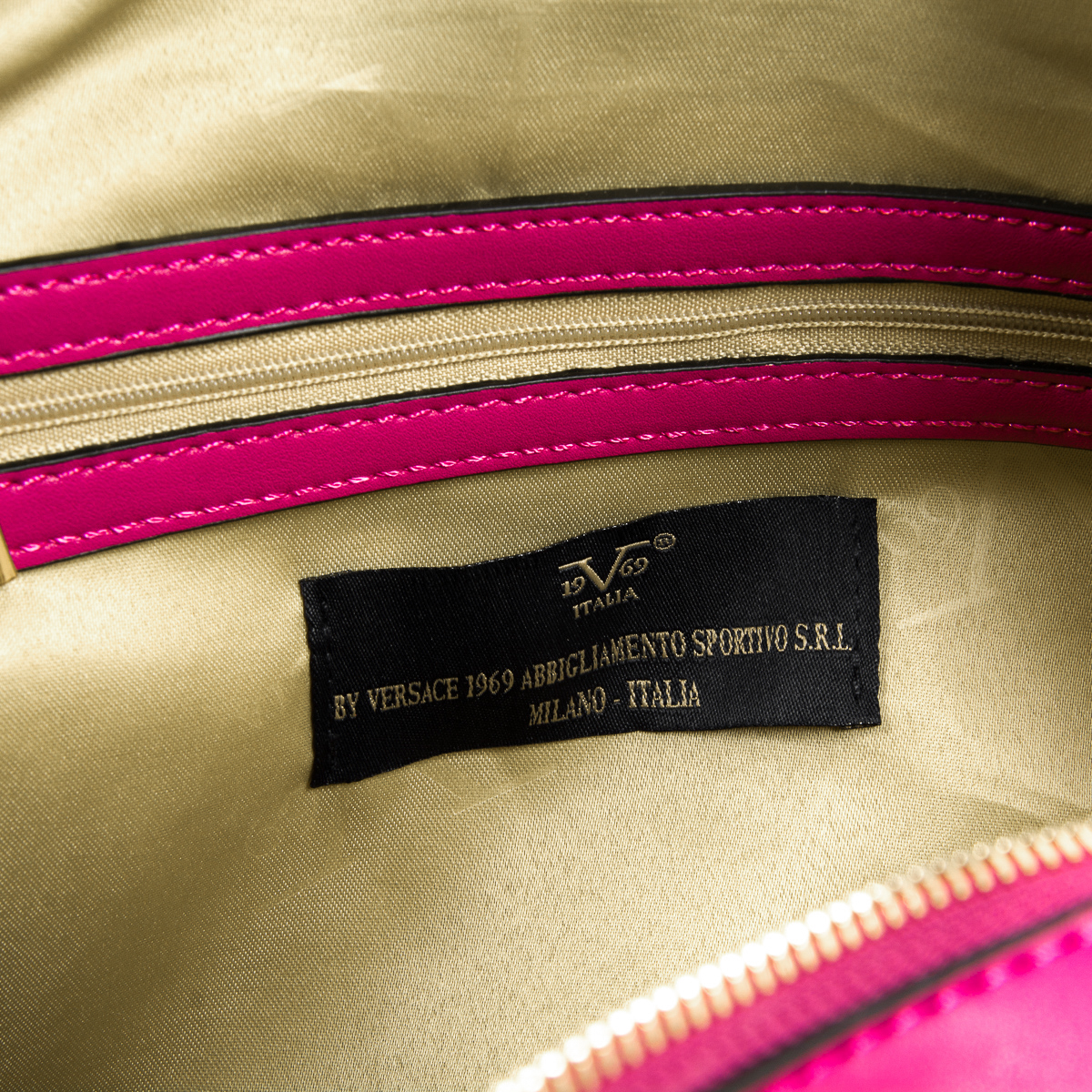 V 1969 Italia Bolso de mano para mujer Fuxia CLAIRE