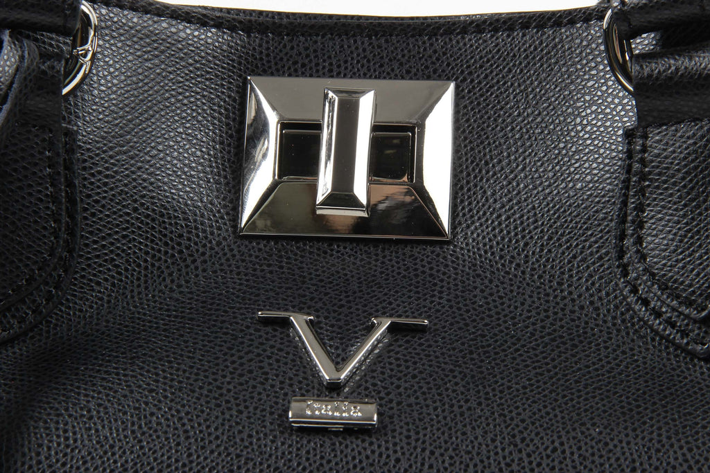 Bolso de mano para mujer V 1969 Italia V013-S SAFFIANO NEGRO
