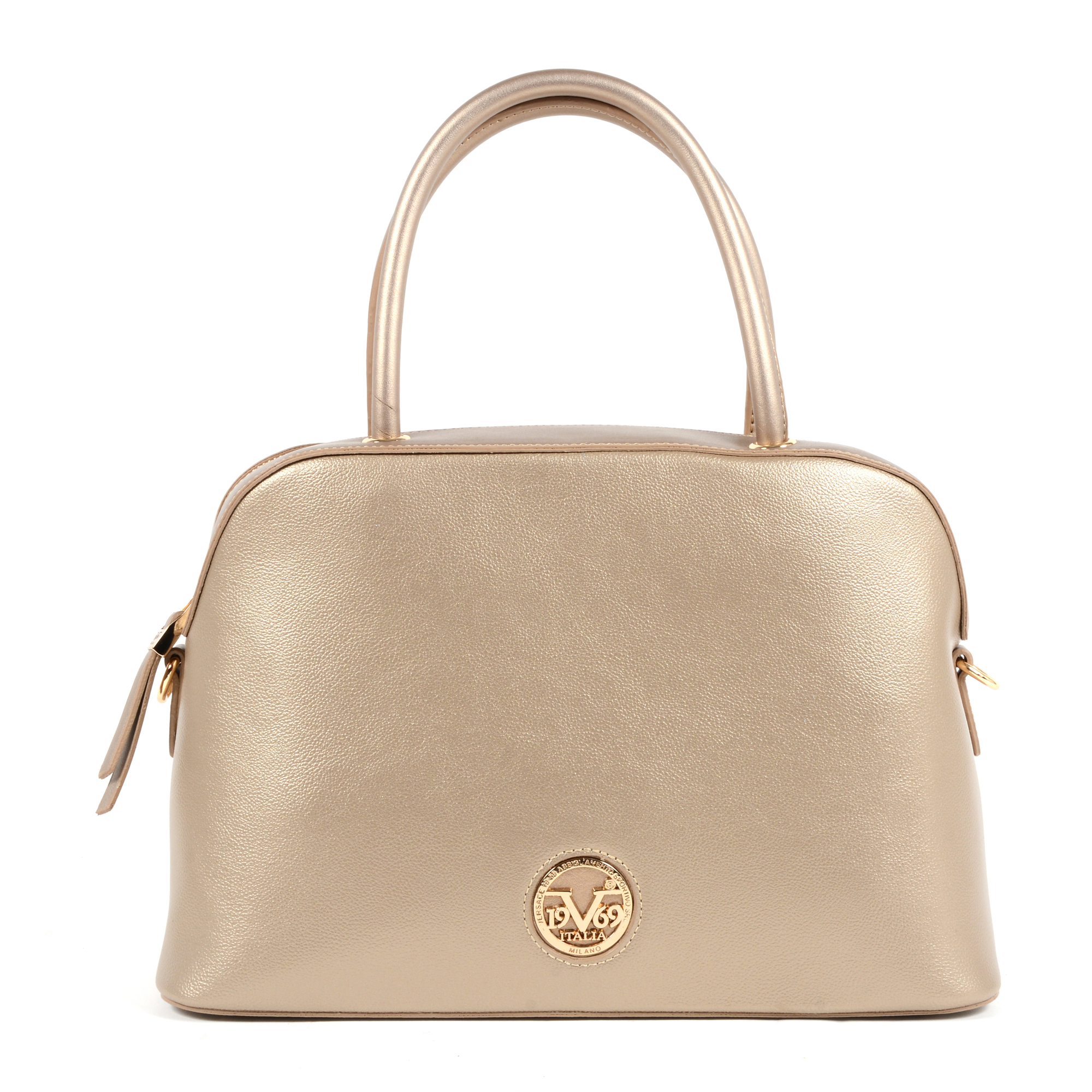 V 1969 Italia Womens Handbag Gold TALLIN