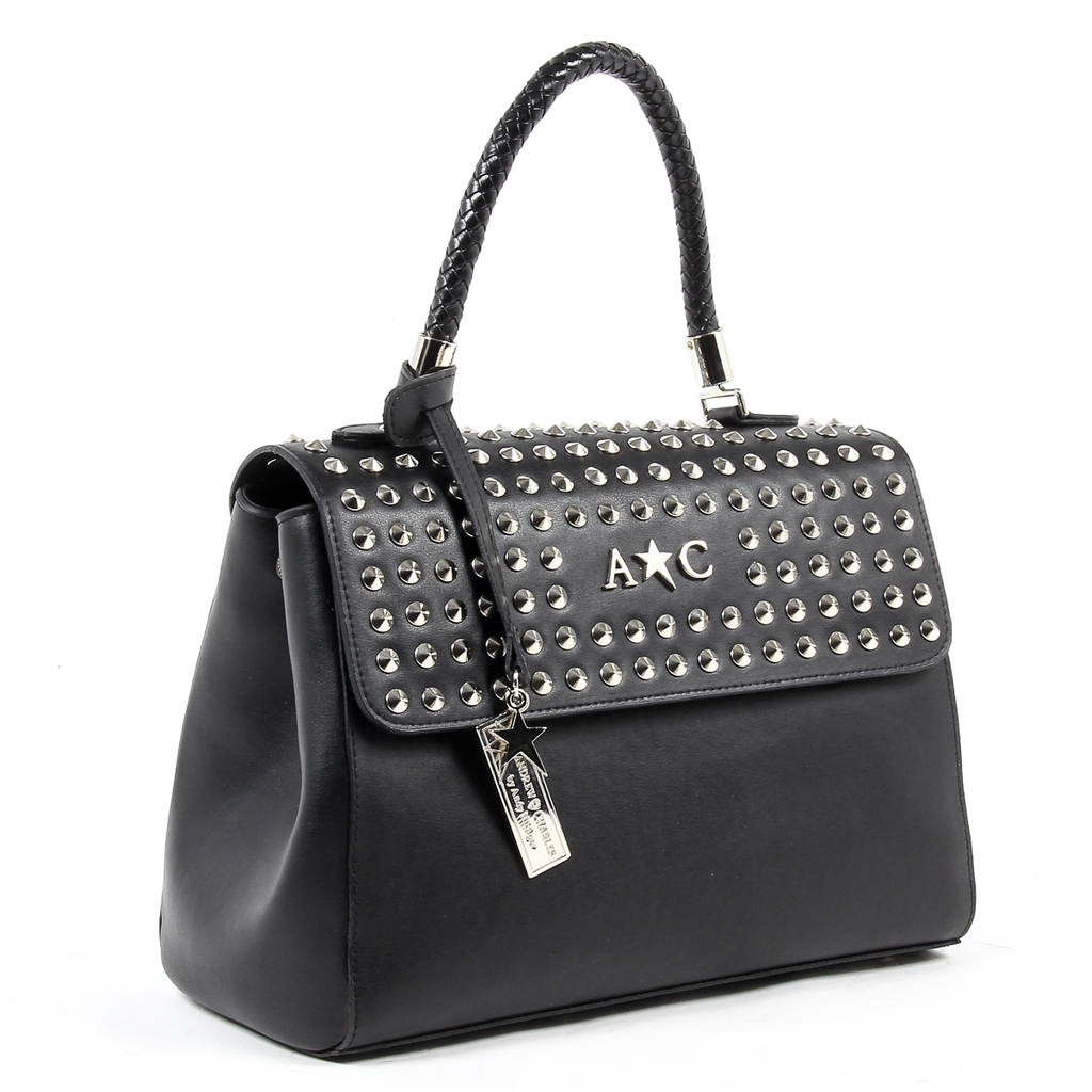 Bolso de mano Andrew Charles para mujer, color negro, BROOKLYN