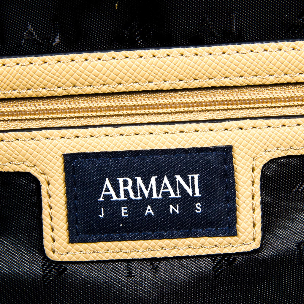 Bolso de mano Armani Jeans para mujer, color camello, 922168 7P756 11955