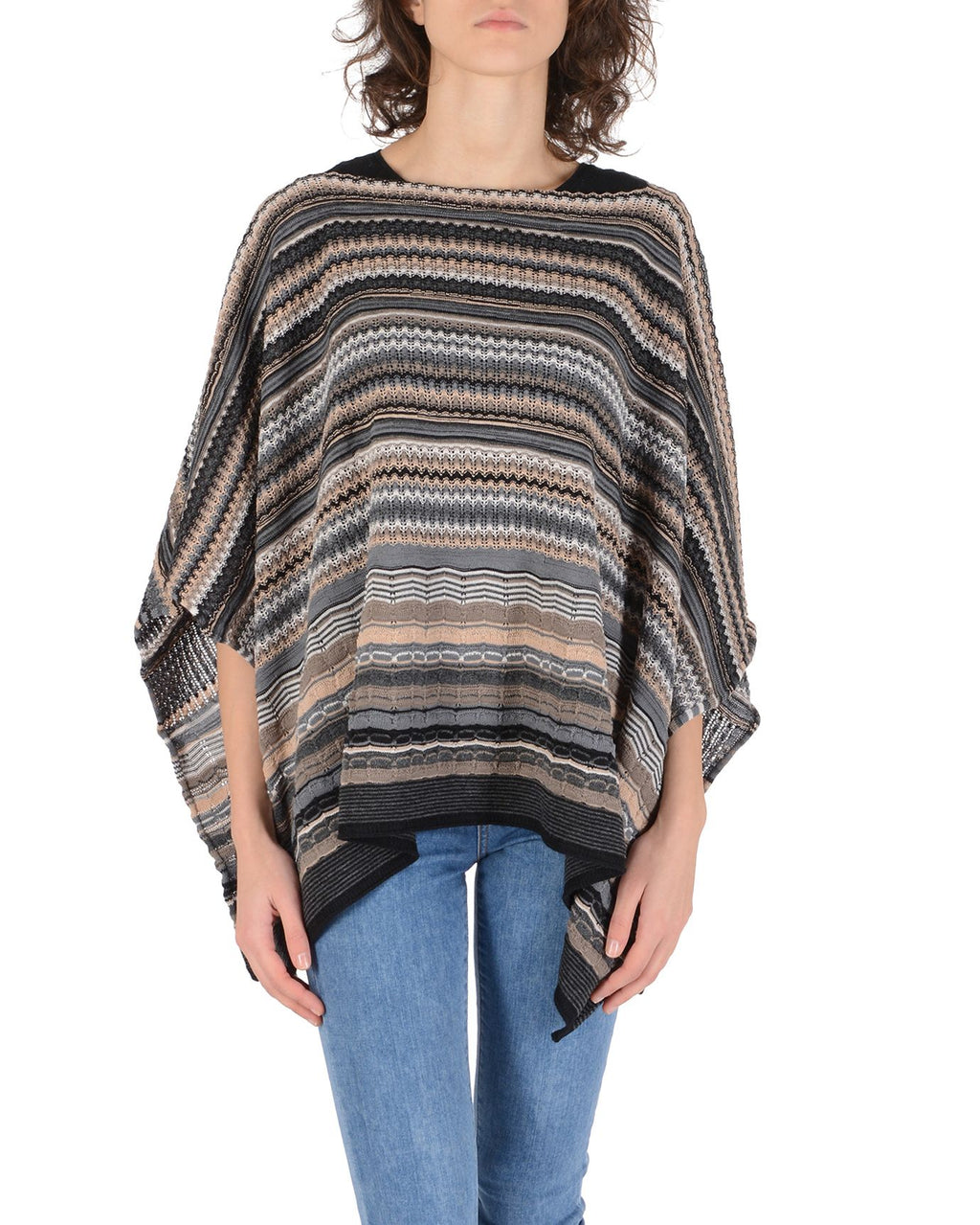 Poncho Missoni Mujer Multicolor POT8WMD55450004