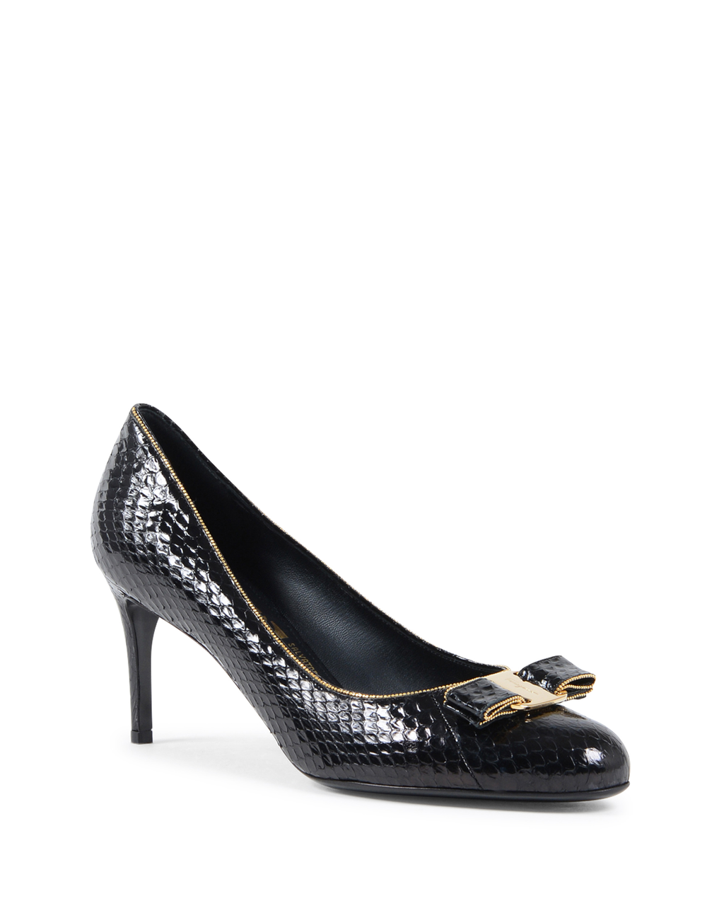 Zapatos de salón negros para mujer Salvatore Ferragamo ELOISASHIN