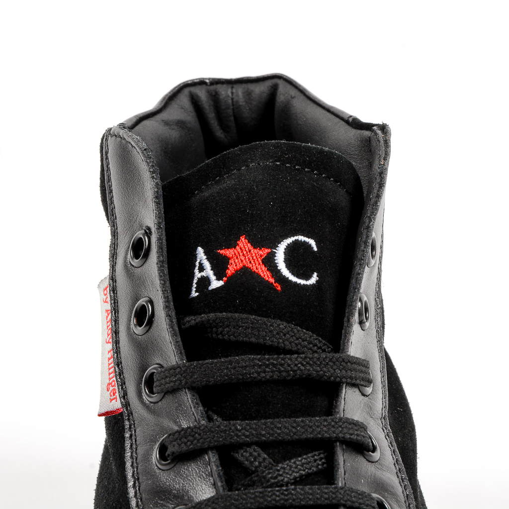 Andrew Charles Mens Sneaker Black TED